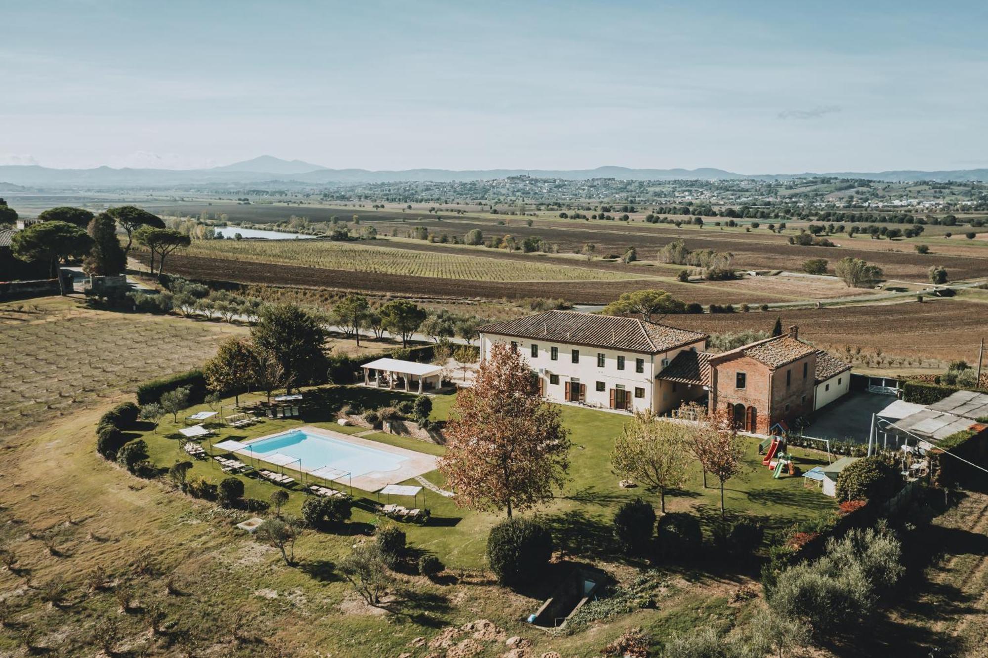 Podere Il Belvedere Su Cortona Castiglion Fiorentino Exterior photo